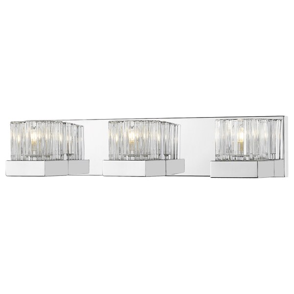 Z-Lite 3 Light Vanity 468-3V-CH-LED